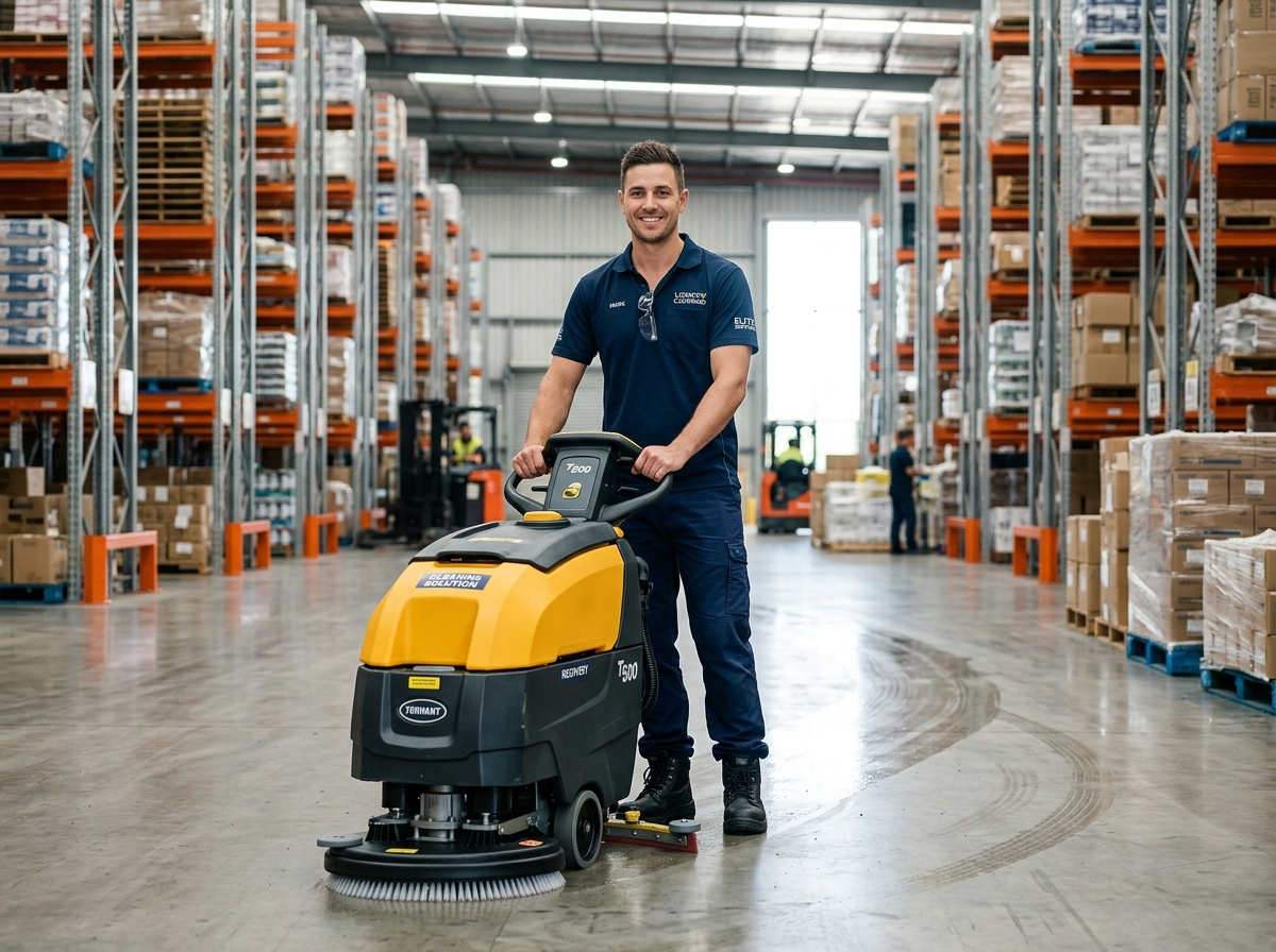 Professionelle Industrie- und Hallenreinigung in Paderborn