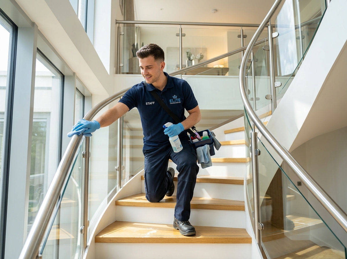 Professionelle Treppenhausreinigung in Paderborn